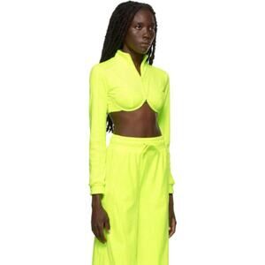 adidas x Jeremy Scott Velour Crop Track Top - Size S